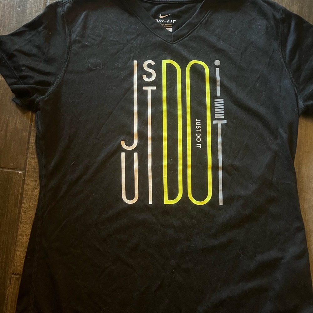 Nike Dri-FIT Black Tee